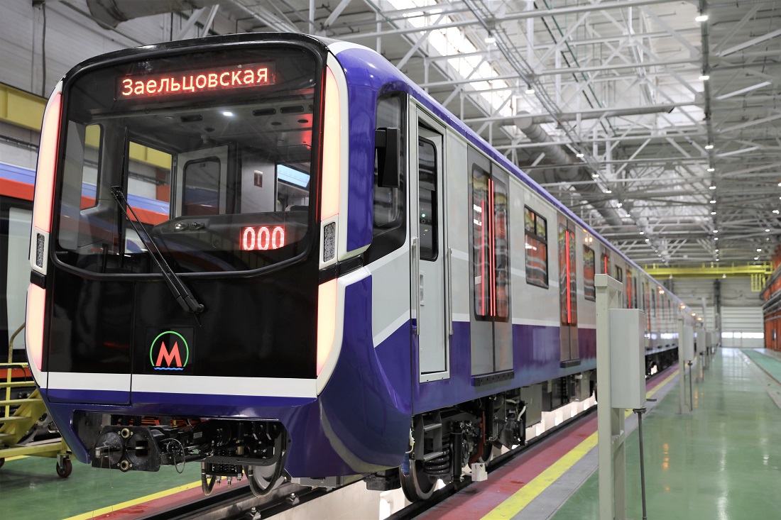 Первый поезд метро для Новосибирска